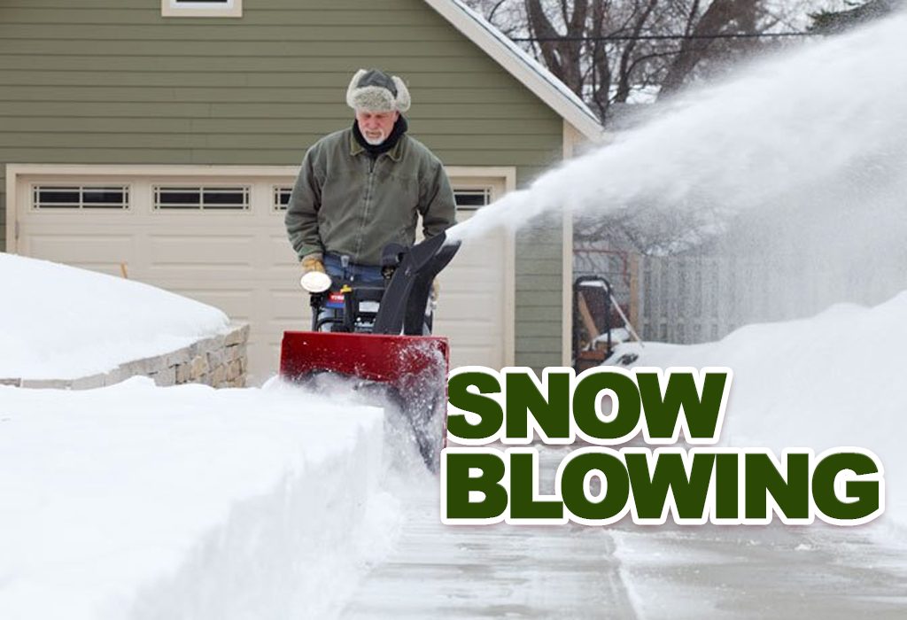 SNOW BLOWING