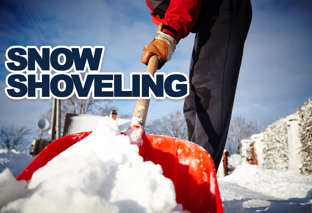 SNOW shoveling